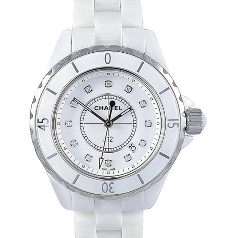 【无保留】明星同款[9.5新]香奈儿j12系列h1628石英女性表