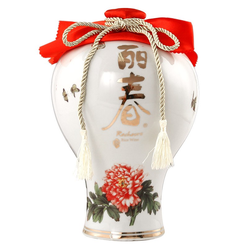 【铭久源】5箱 塔牌 丽春牡丹坛装礼盒10y特型黄酒 2. 5l*5坛