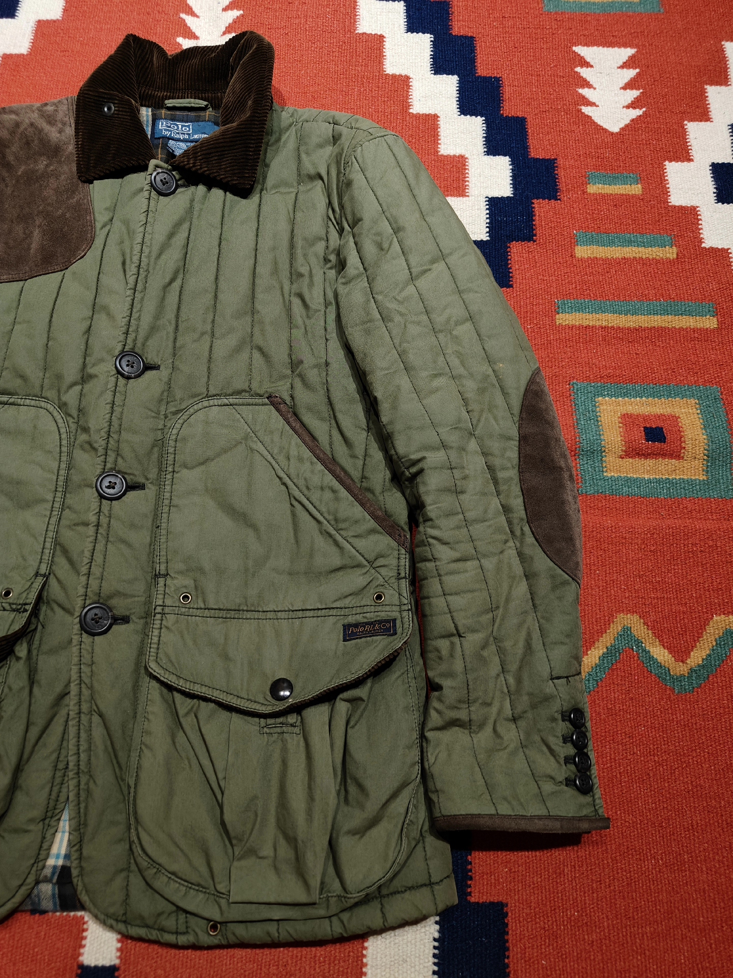 Polo Ralph Lauren Quilted Hunting Jacket — front