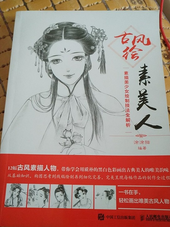 古风绘素美人(素描美少女绘制技法全解析)