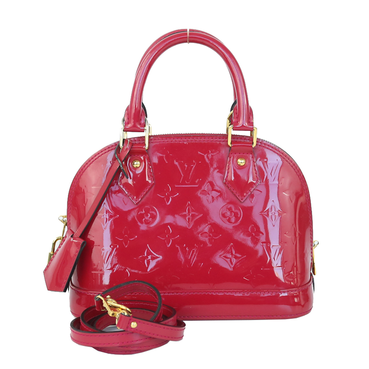 5新]路易威登lv alma 女红色单肩包d2085参考价1.5w