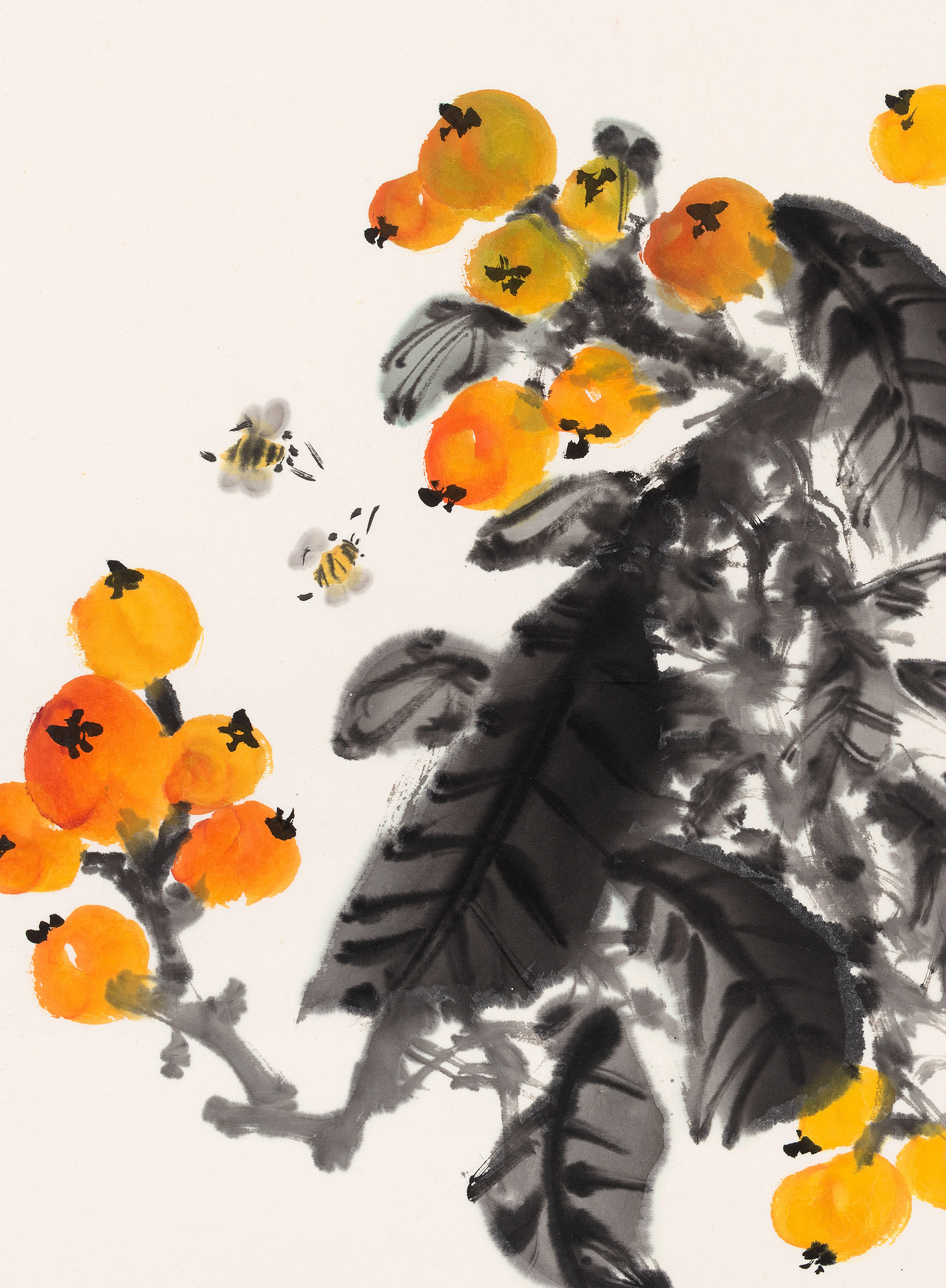 【捡漏收藏】 黄琳清《秋硕》一元起拍 精品小写意 家居装饰