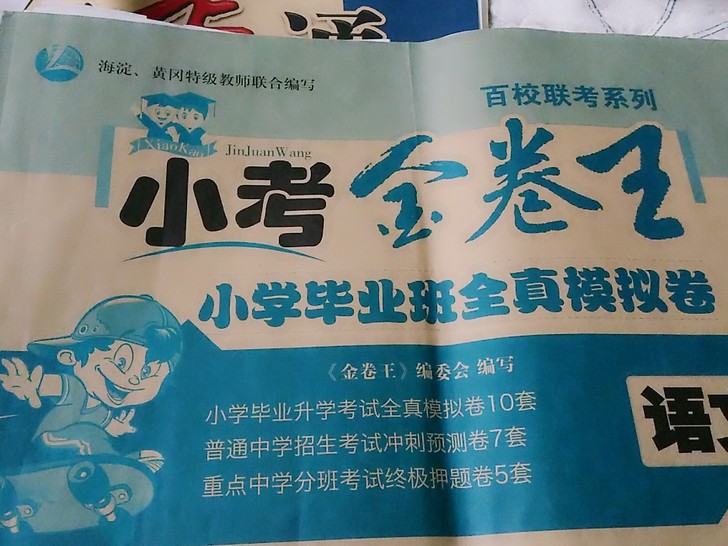 小考金卷王小学毕业班系统复习卷语文