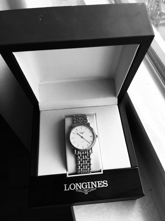 Longines浪琴官方正品时尚系列自动机械手表男表