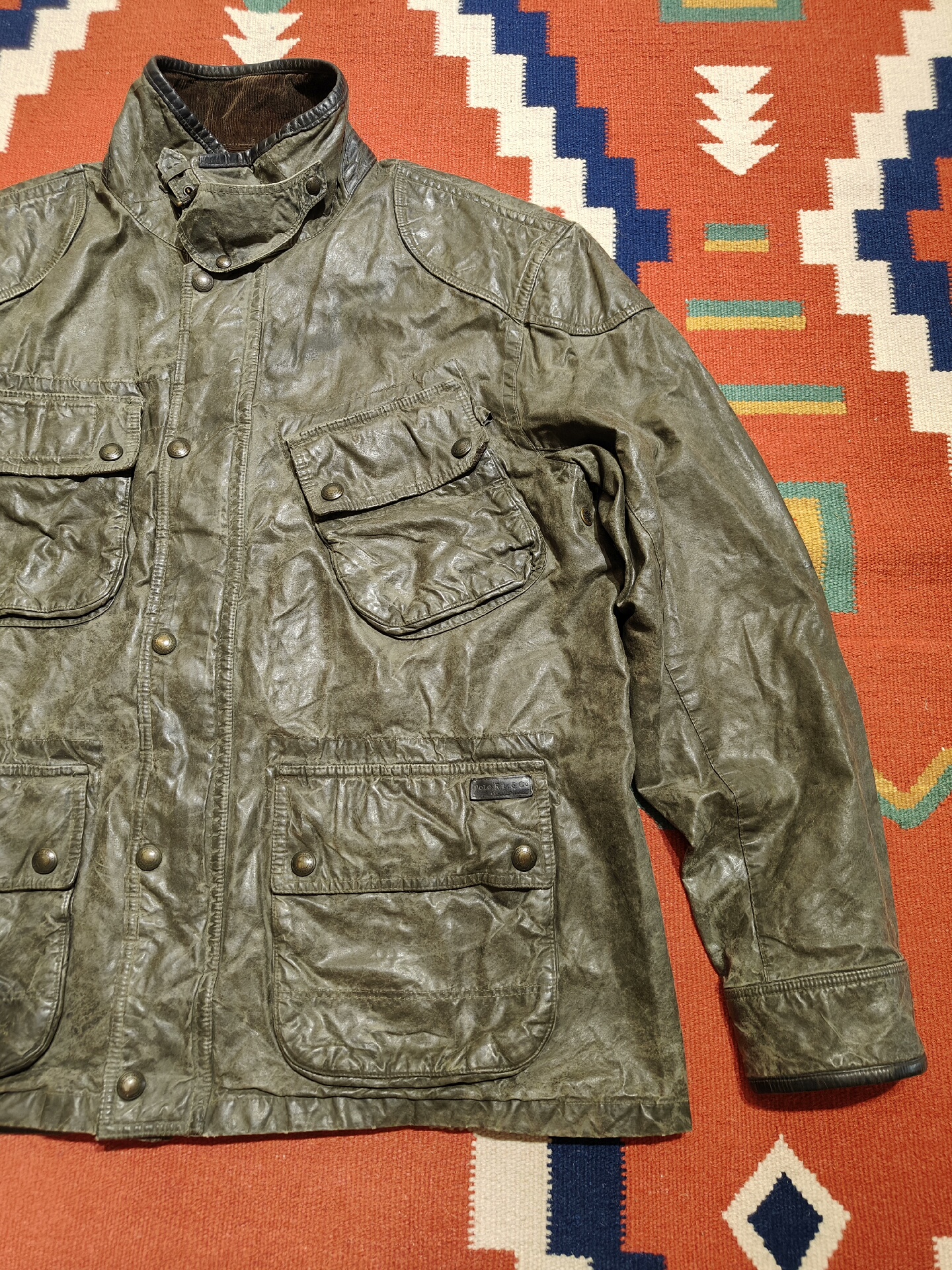 Polo Ralph Lauren RRL Motorcycle Jacket — front