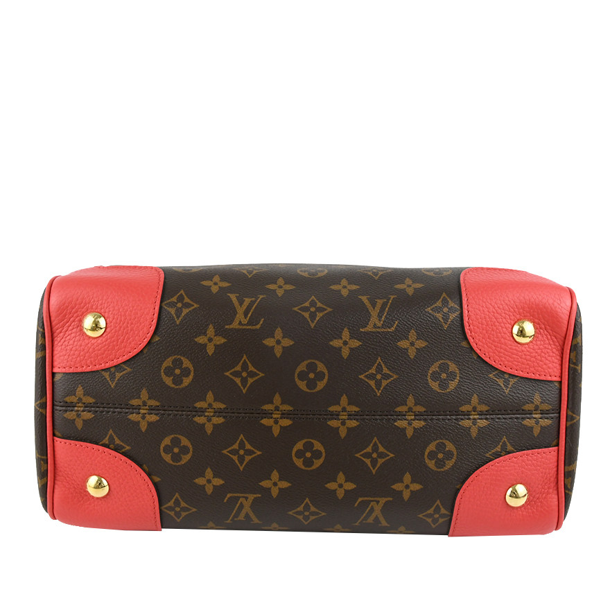 品牌即刻拍[公价1.5w][9.5新]lv老花配皮retiro手提斜挎包wjn0226