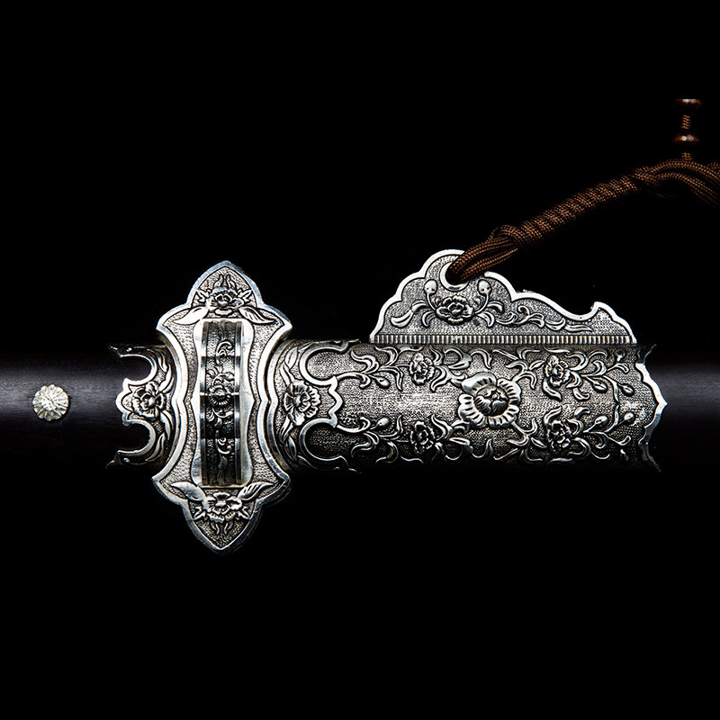 莫干唐剑 未开刃 浙江省工艺美术大师 季劭聪 起脊硬剑长剑古风