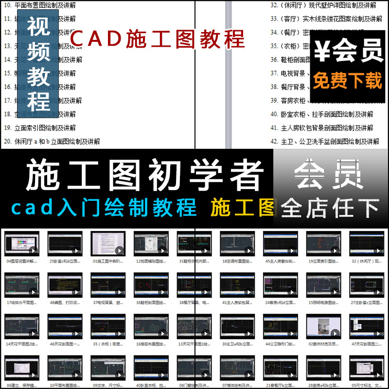 cad2008视频教程