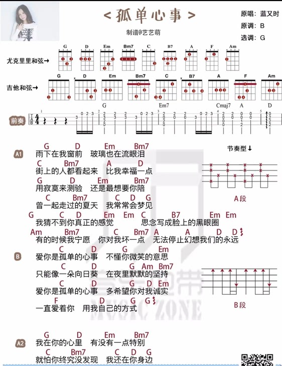 尤克里里曲谱终生分享