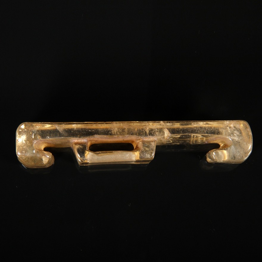 北京诚曦国际拍卖有限公司 【鬼市】水晶剑格(附材质