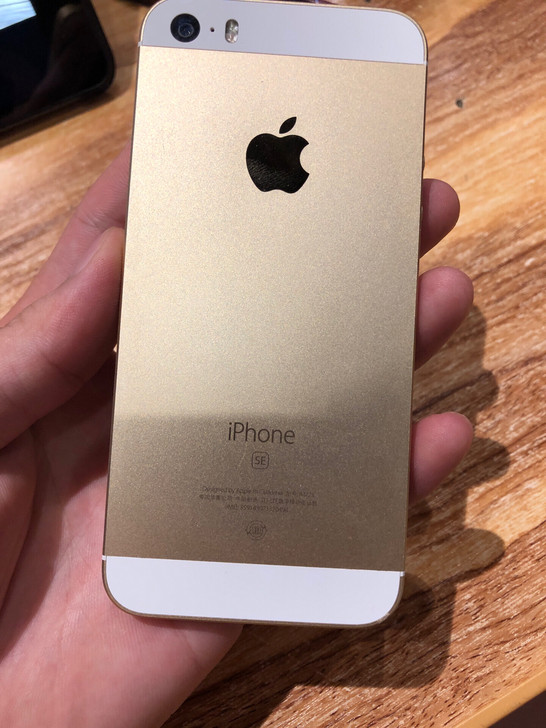 iPhoneSE16G国行金色备用机