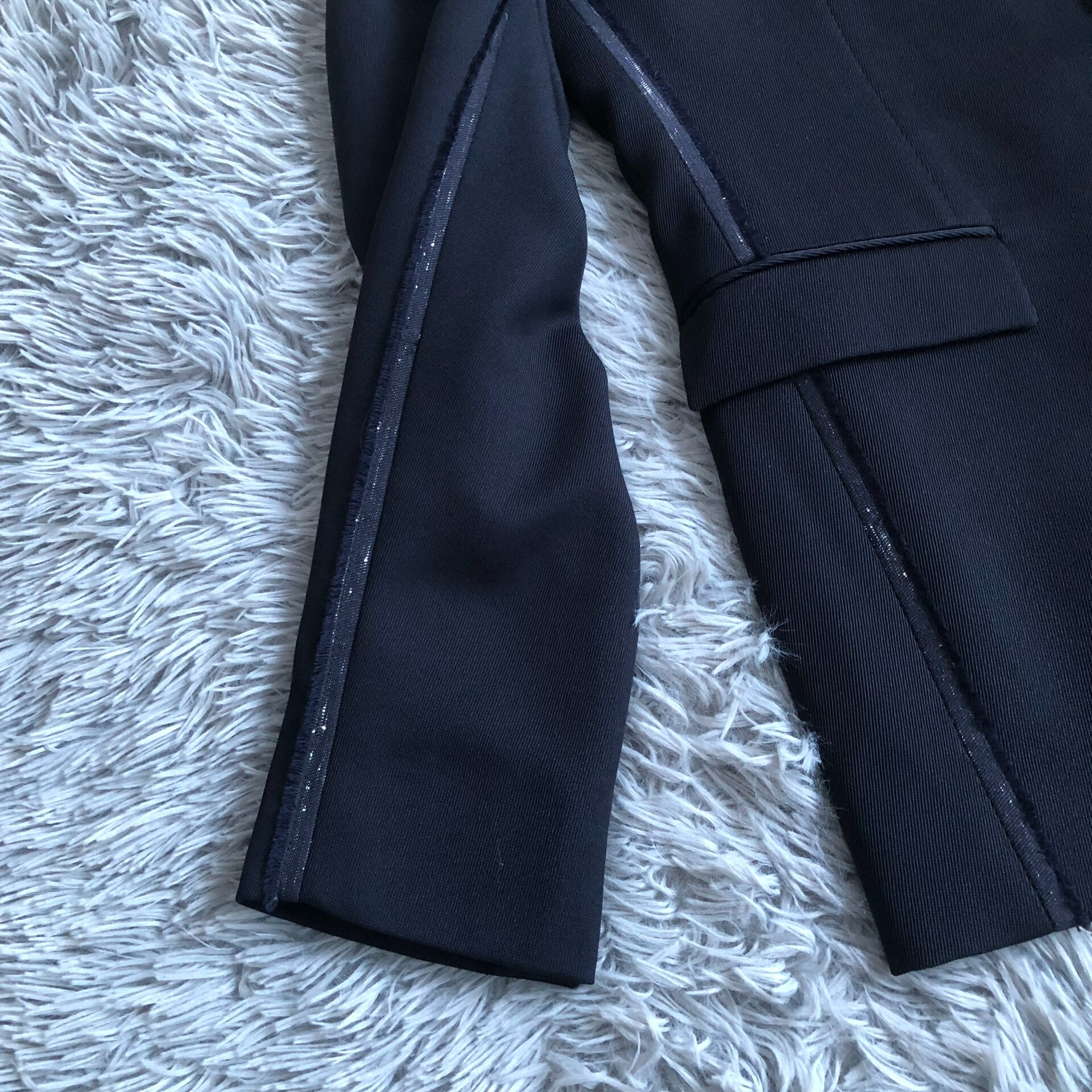 Dior 18FW Wool Suit Jacket — back