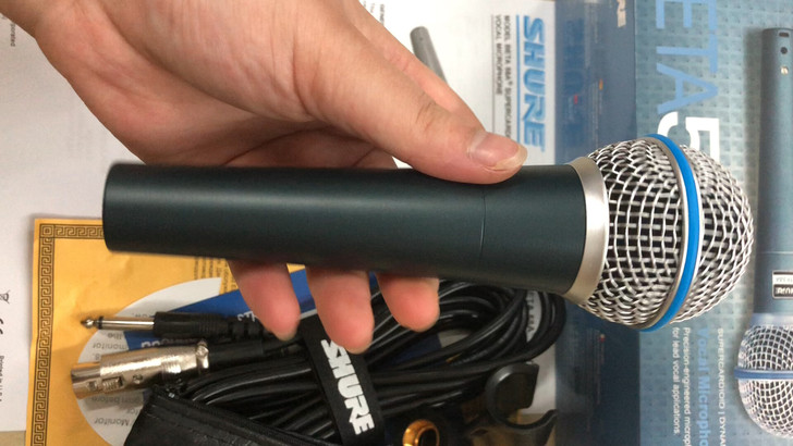 Shure/舒尔beta58a专业演出有线话筒舞台家用动圈麦