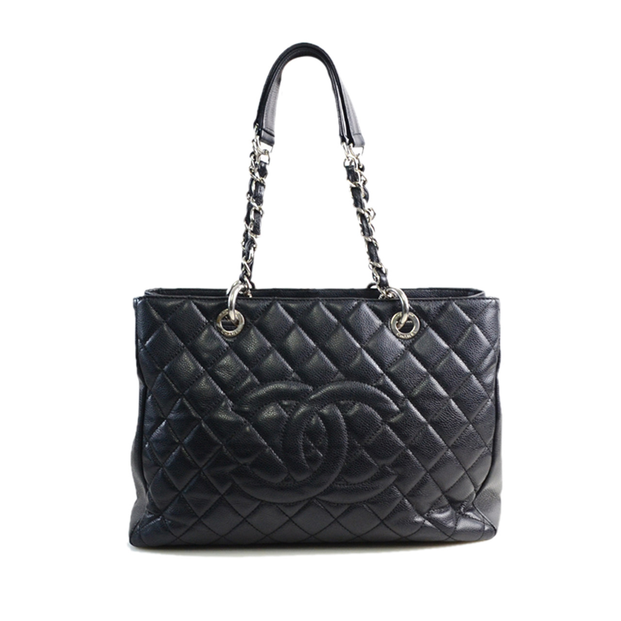 [9.0新]香奈儿chanel女士黑色gst单肩手提包deb1901045