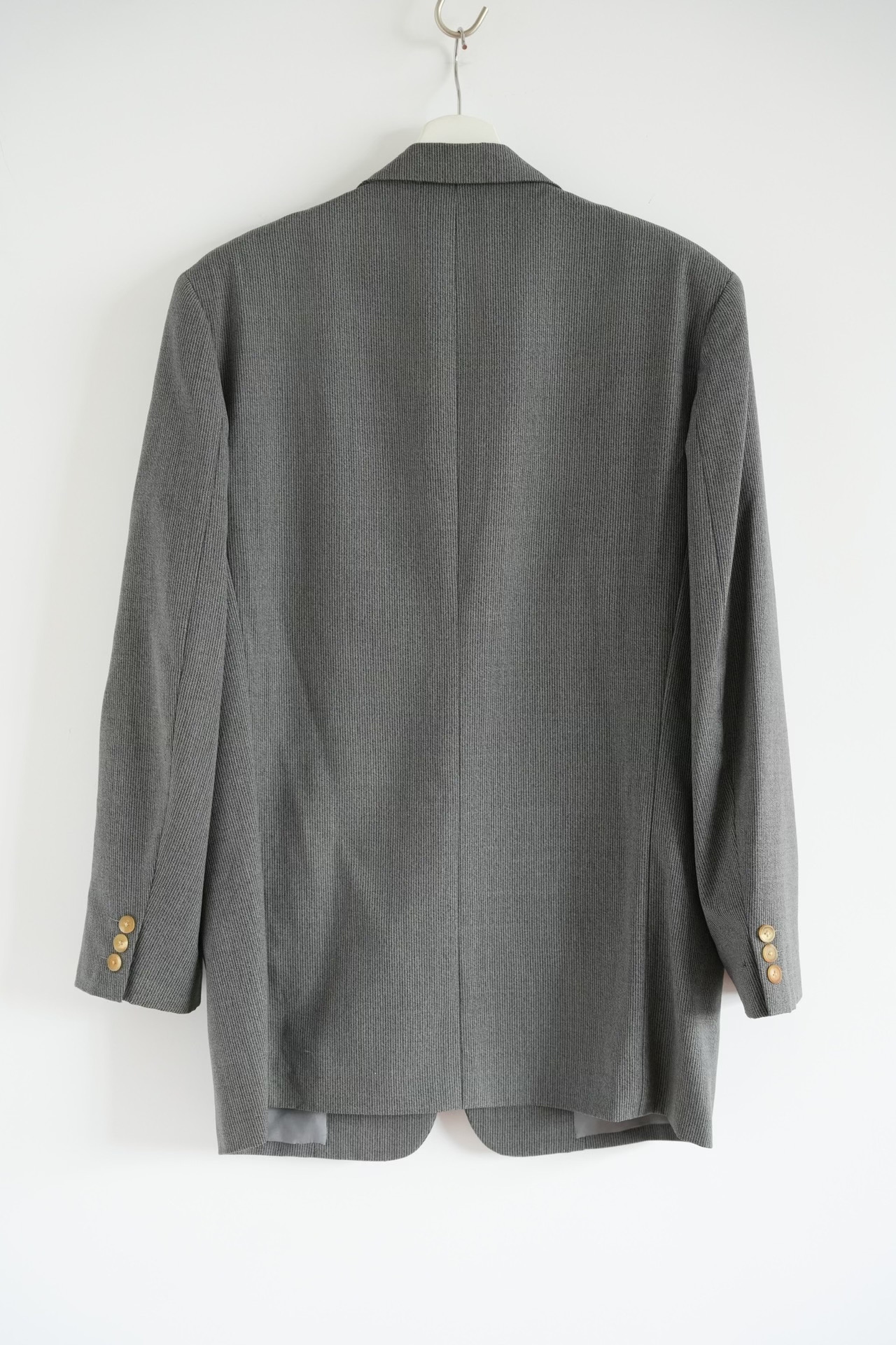 Yohji Yamamoto 90s Fine Stripe Blazer — front