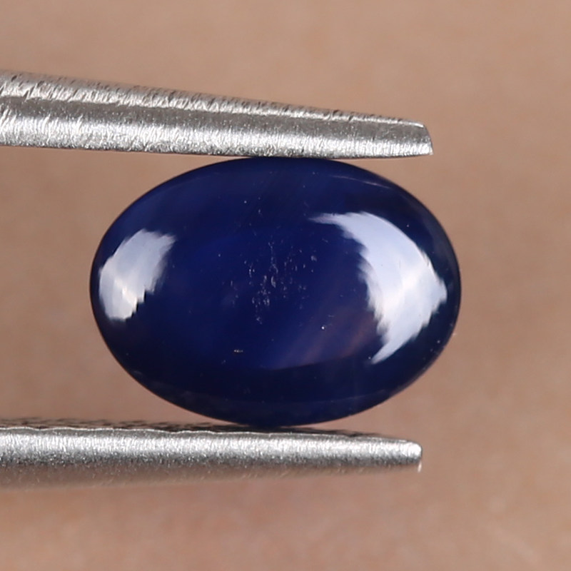 【无保留价】1.05ct天然蓝宝石裸石蛋形弧面素面可定制镶嵌800509