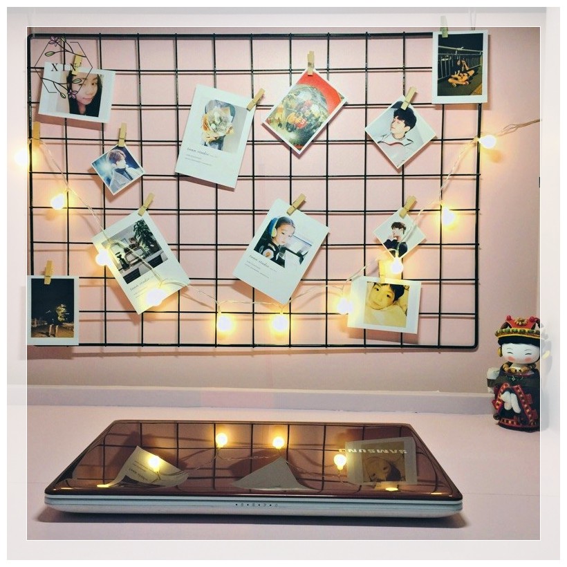 Grid Photo wall Photo Frame The Wall Iron Rack ins Iron|msdalam kategori Aksesori rumah, photo/photo Wall, photo Wall - dari Buy2taobao.com untuk memberikan perkhidmatan ejen Taobao profesional membeli