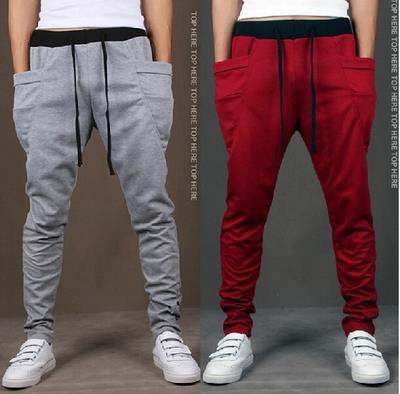 男士運動褲哈倫褲垮褲 Men casual sweat pants boys harem pants在類目 男裝, 休閒褲中 - 來自Buy2taobao.com提供專業的淘寶代購服務