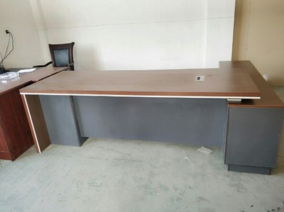 老板桌强穆办公家具简约现代板式大班台主管桌经理桌办公桌椅