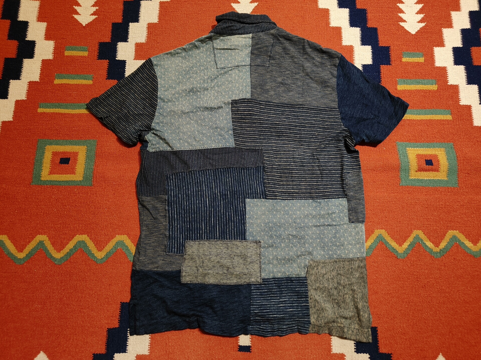 Polo Ralph Lauren Patchwork T-Shirt — label