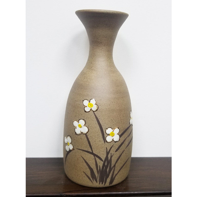 陶艺小花瓶(手绘)插花瓶摆设瓶 款一