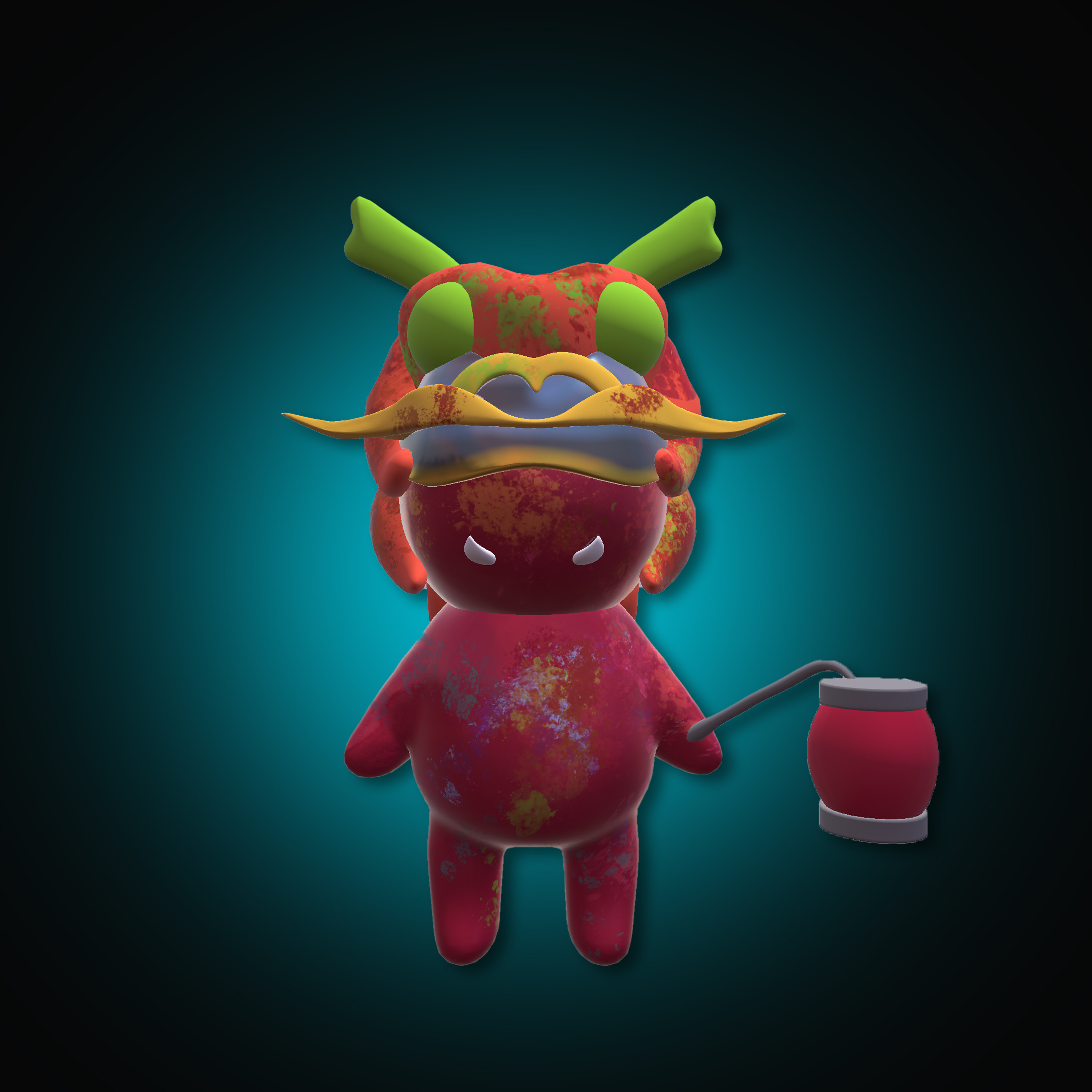 数字雕塑无聊龙俱乐部无聊龙0068