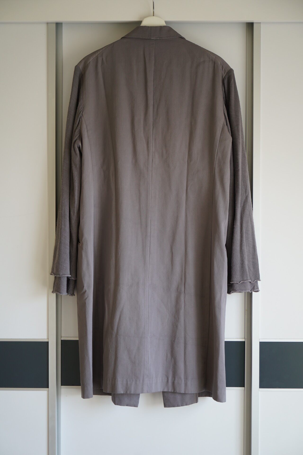 Yohji Yamamoto 02ss Double Sleeve Coat — front