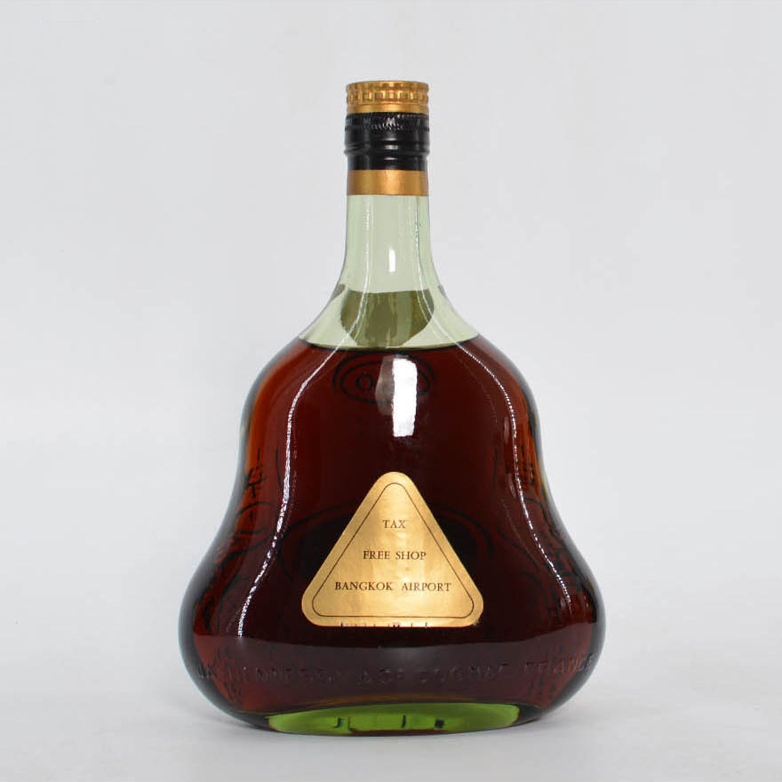 【苍远y1208】70年代 轩尼诗黑盒牛仔字xo 700ml