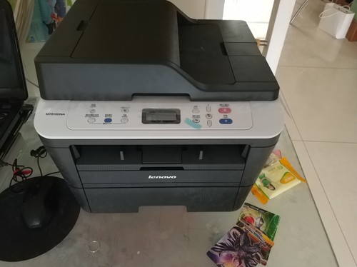 联想7615dna黑白激光打印机一体机复印扫描自动双面打印a4家用办公