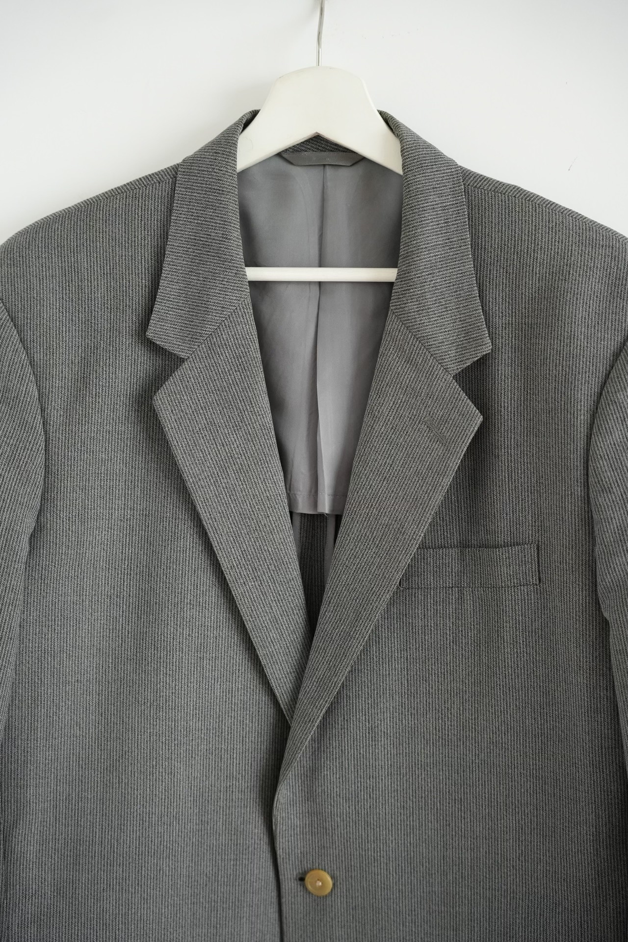 Yohji Yamamoto 90s Fine Stripe Blazer — back