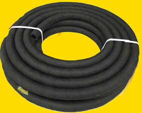 高压黑色夹布橡胶管耐高温蒸汽空气水管软管皮管4分6分1寸2寸3寸