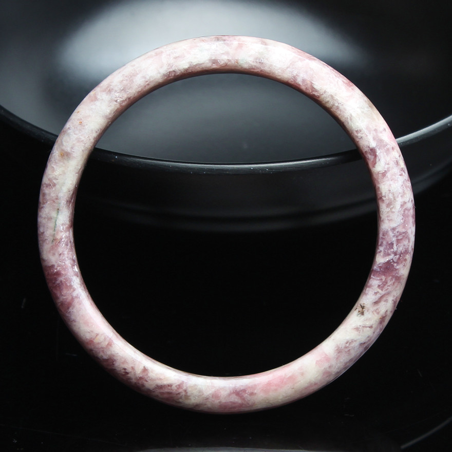 内径59mm 天然蔷薇石女款手镯