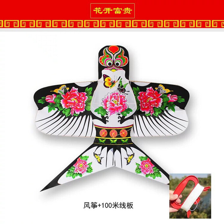 【租】潍坊传统沙燕风筝富贵花开礼品沙燕风筝纸鸢燕子风筝送