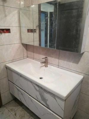 浴室柜九牧和心海伽蓝浴室柜哪个好?最后大家反馈好不好呀?