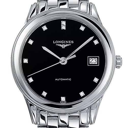 5新]浪琴 优雅 机械自动精钢手表男表l4.774.4.57.