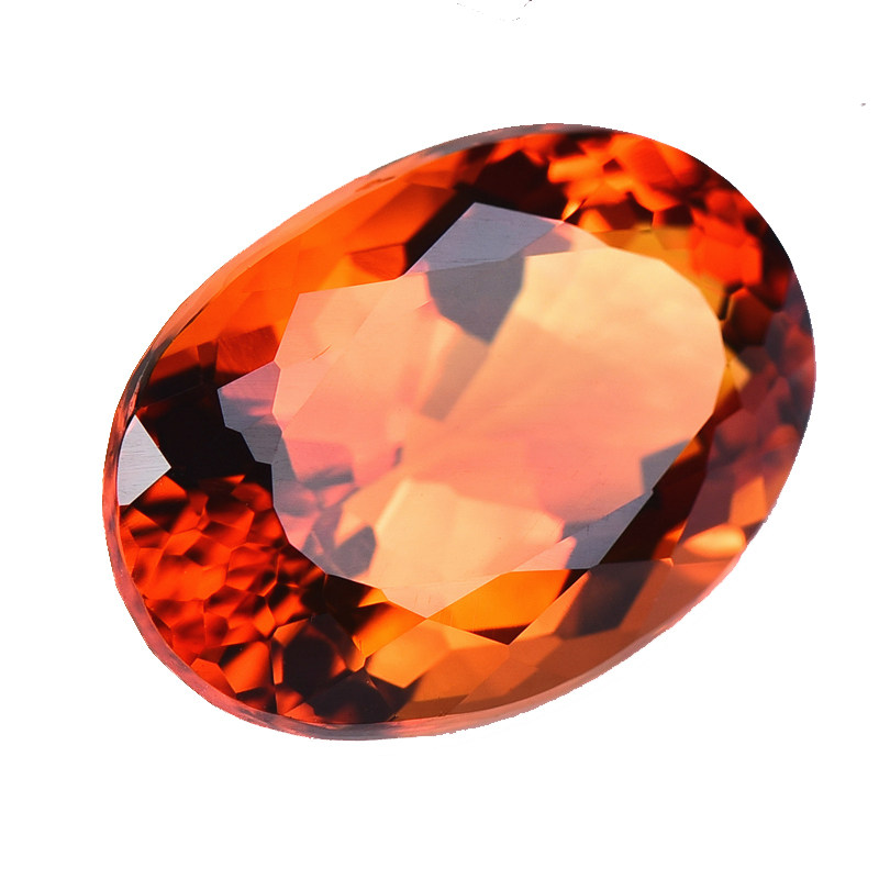 7.98ct 天然宝石级椭圆裸石戒面 火彩一级好 代镶嵌