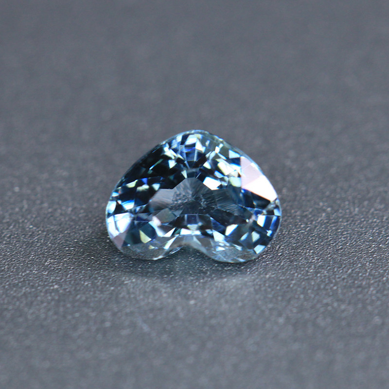 无保留价 1.15ct天然钴蓝色尖晶石 国检7695 裸石 d13 w