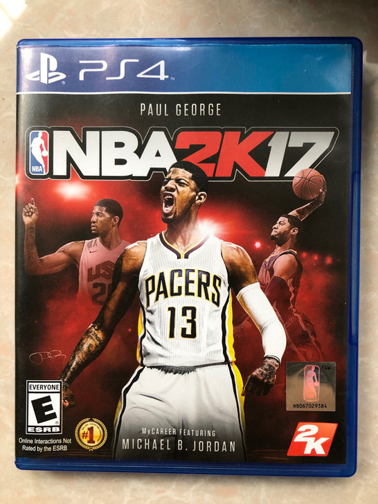 ps4二手游戏nba2k17nba17篮球17中文