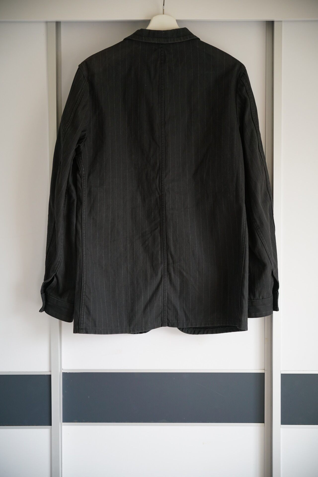 Comme des Garcons 04ss Striped Zip Blazer — front