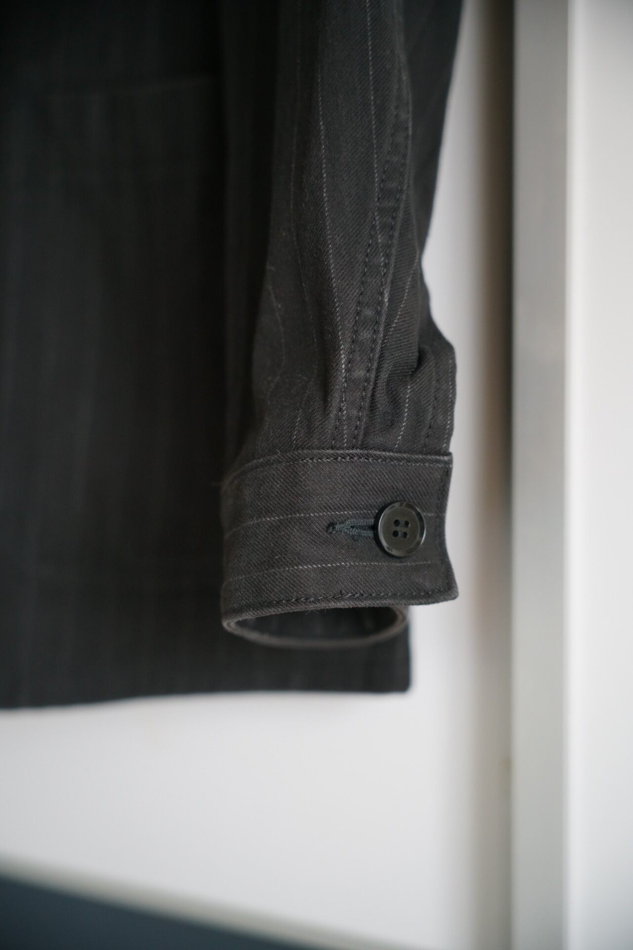 Comme des Garcons 04ss Striped Zip Blazer — label