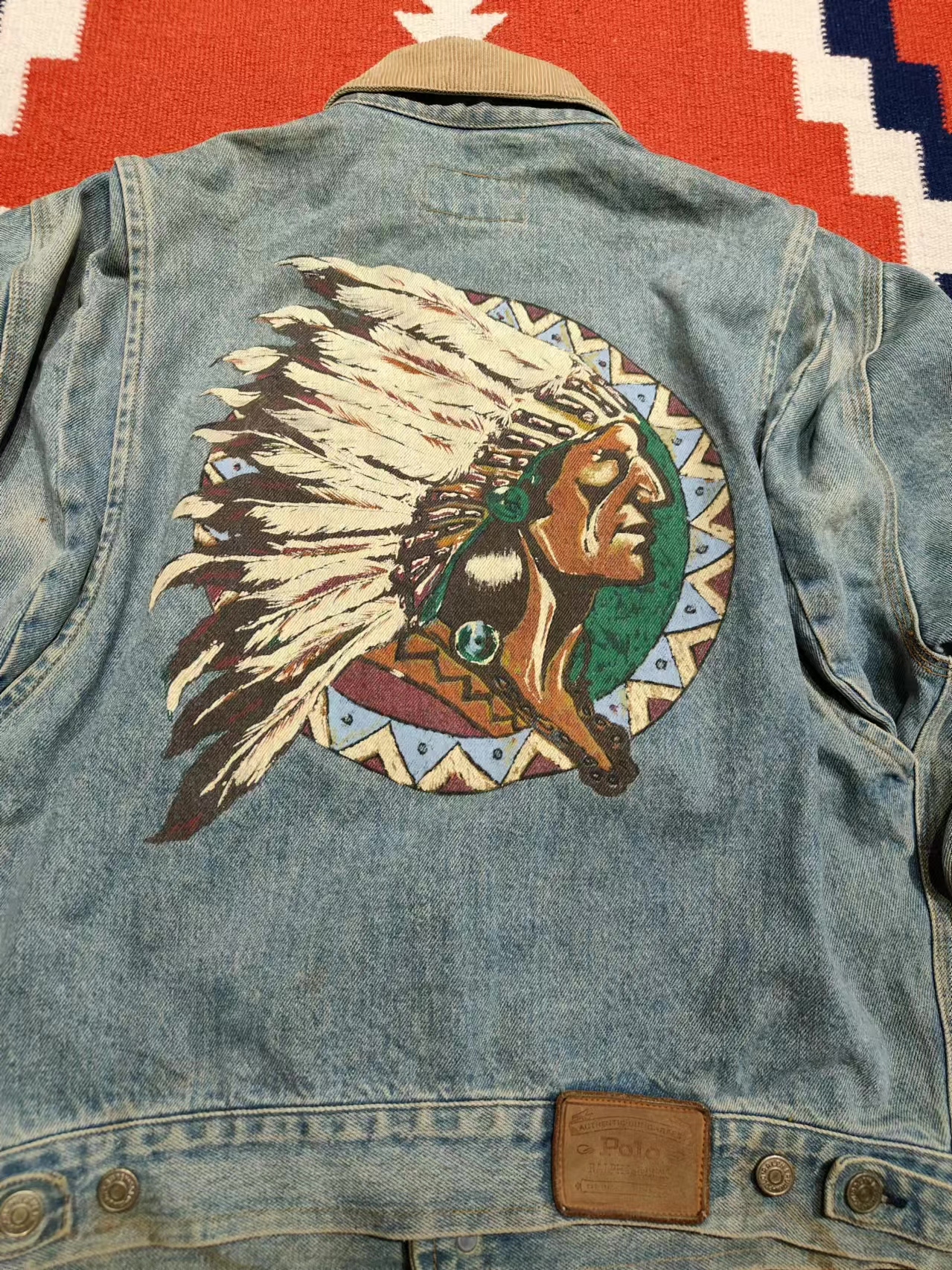 Vintage Polo Ralph Lauren Denim Jacket — label