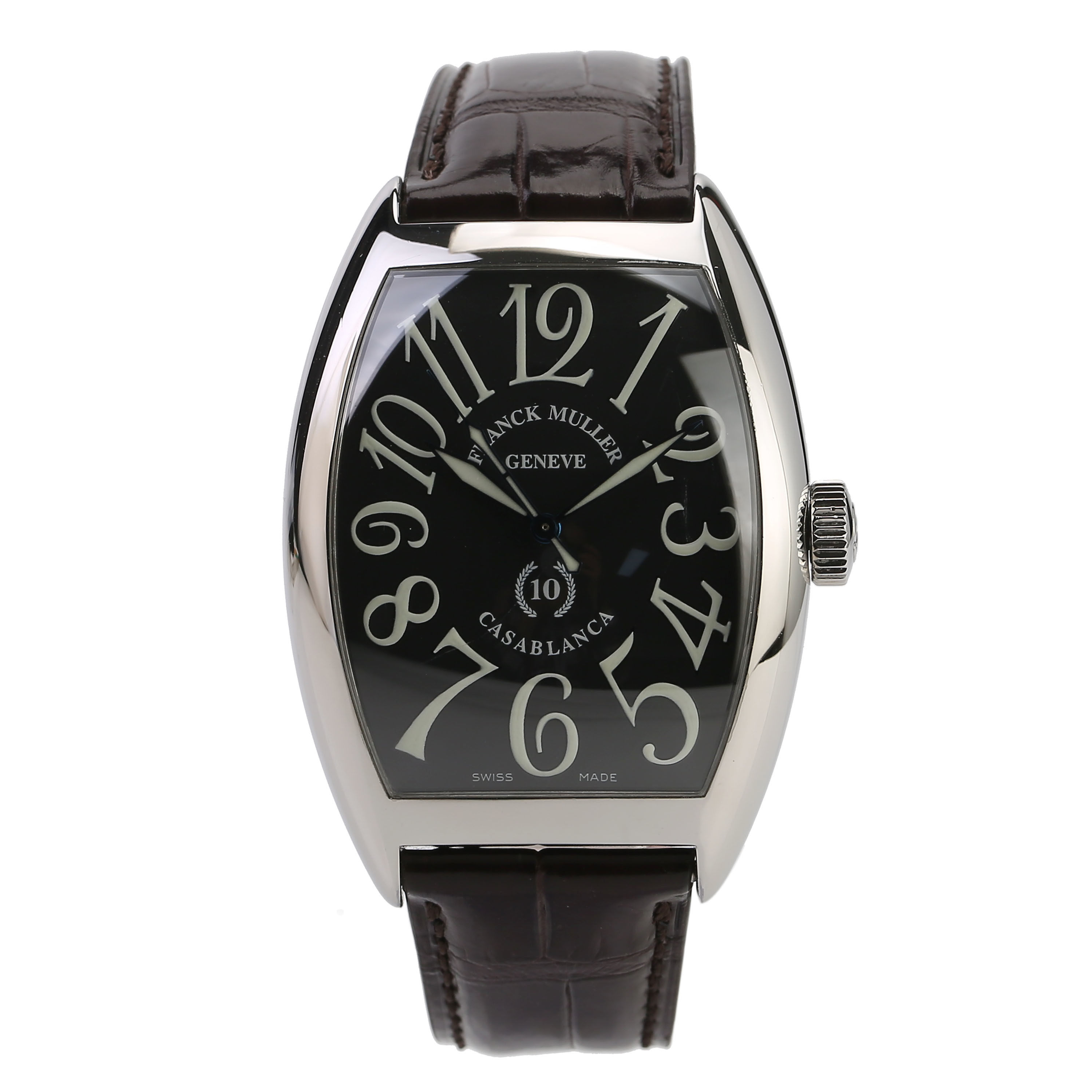 [9.5新]法兰克穆勒casablanca系列精钢全自动机械男士手表8880 c