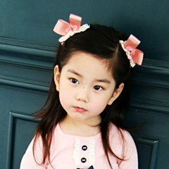 【满88元包邮】韩国cicigirl 立体造型米妮耳朵对夹边夹 一对价格