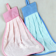 竹海一品竹纤维挂巾 儿童舒适抹手巾手帕小毛巾 厨房洗手间擦手巾