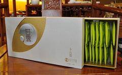 2016明前新茶 绿色食品四川蒙顶山跃华甘露上品184g绿茶茶叶礼盒