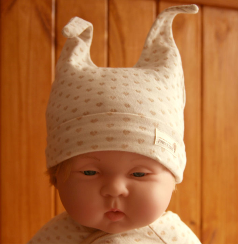 Korea purchasing JOHN N TREE Organic Cotton baby Hat Organic Cotton Clown Hat Baby set of head capin the Children/Baby/Family fitted , Hat/Muffler/Masks/Gloves/Earmuffs/Booties , Hat category - from Buy2taobao.com to provide professional Taobao agent buy service