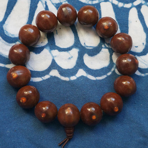 禅之初 天然太阳子菩提原籽 转运佛珠手链 念珠手串 男女款招财