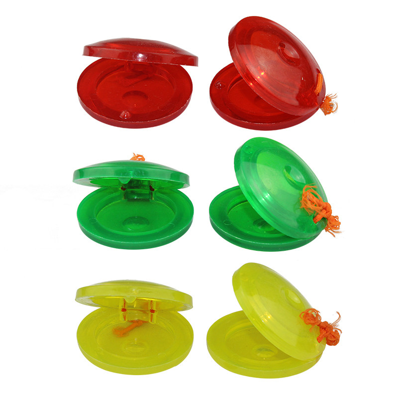 奥尔夫益智乐器打击乐器早教教具圆舞板塑料响板