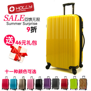 路易威登為啥降價 沖冠特價holly正品ABS+PC亮面萬向輪拉桿旅行李登機托運箱包男女 路易威登