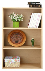 韩式三层书柜 壁架 书柜 组合家具 储物柜 柜子 儿童柜 摆饰柜